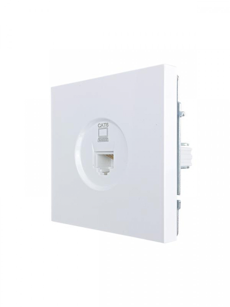 Розетка компьютерная 1-мест. СП ZIMA бел. LEZARD 704-0288-140 ТехноИмпульс