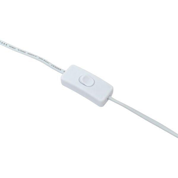 Шнур для бра с выключателем 2м 2х0.5кв.мм EKF ASB-610 ТехноИмпульс