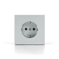 Розетка ArtGallery 16А с заземл. быстрозажим. клем. механизм алюм. SE GAL000343S ТехноИмпульс