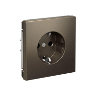 Розетка ArtGallery 16А с заземл. быстрозажим. клем. механизм мокко SE GAL000643S ТехноИмпульс