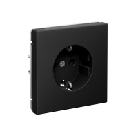 Розетка ArtGallery 16А с заземл. быстрозажим. клем. механизм карбон SE GAL001043S ТехноИмпульс