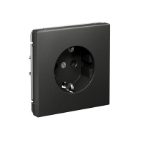 Розетка ArtGallery 16А с заземл. быстрозажим. клем. механизм базальт SE GAL001443S ТехноИмпульс