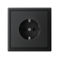 Розетка ArtGallery 16А с заземл. со шторками быстрозажим. клем. механизм карбон SE GAL001045S ТехноИмпульс