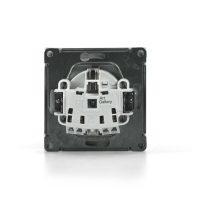 Розетка ArtGallery 16А IP44 с заземл. со шторками с крышкой быстрозажим. клем. механизм бел. SE GAL440146S ТехноИмпульс
