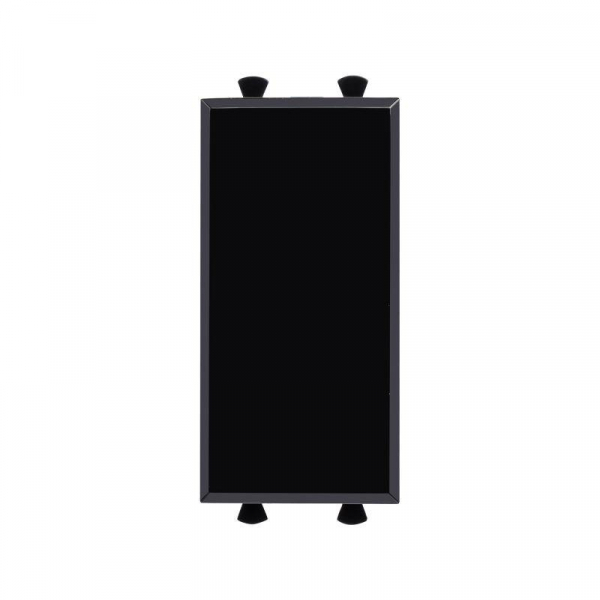 Заглушка 1мод. Avanti "Черный квадрат" модульная DKC 4402991 ТехноИмпульс