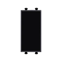 Заглушка 1мод. Avanti "Черный квадрат" модульная DKC 4402991 ТехноИмпульс