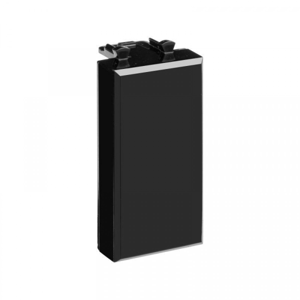 Заглушка 1мод. Avanti "Черный квадрат" модульная DKC 4402991 ТехноИмпульс