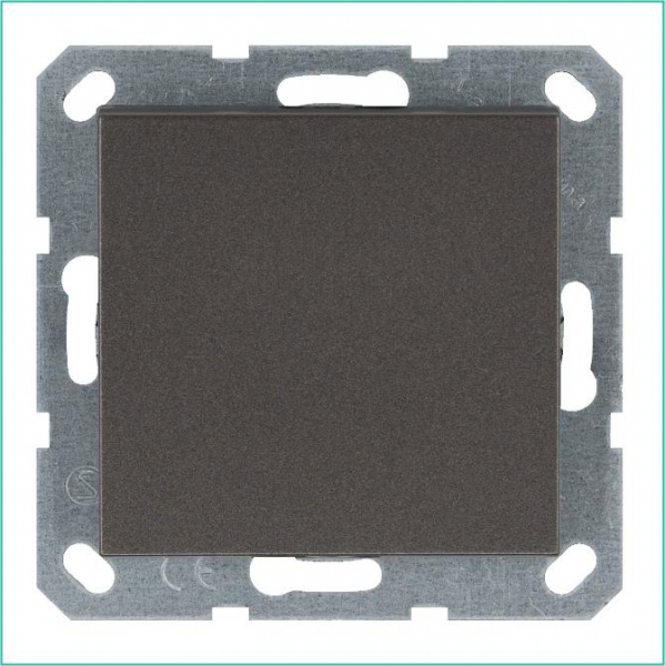 Выключатель 1-кл. 10А IP20 механизм мокко Jasmart G3011Z ТехноИмпульс