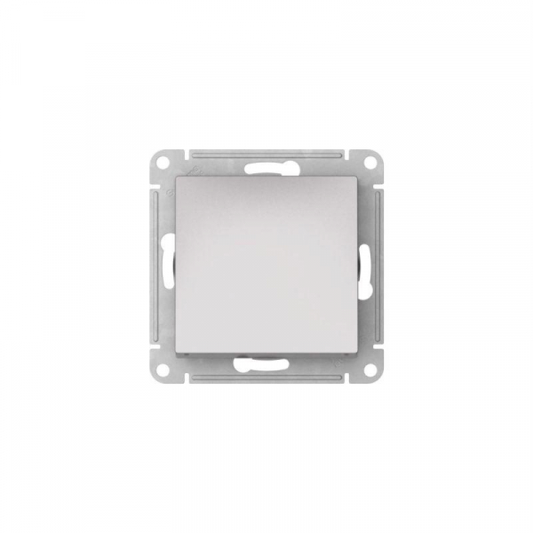 Выключатель 1-кл. AtlasDesign (сх. 1) 10AX быстрозажим. клем. механизм алюм. SE ATN000311S ТехноИмпульс