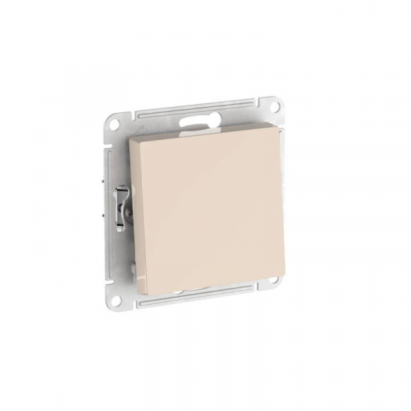 Выключатель 1-кл. AtlasDesign (сх. 1) 10AX быстрозажим. клем. механизм беж. SE ATN000211S ТехноИмпульс