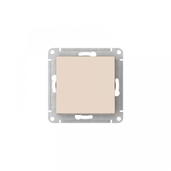 Выключатель 1-кл. AtlasDesign (сх. 1) 10AX быстрозажим. клем. механизм беж. SE ATN000211S ТехноИмпульс