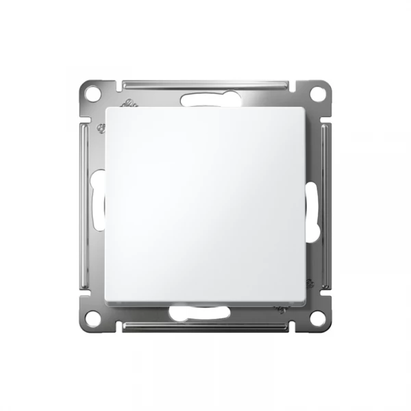 Выключатель 1-кл. AtlasDesign (сх. 1) 10AX быстрозажим. клем. механизм бел. SE ATN000111S ТехноИмпульс