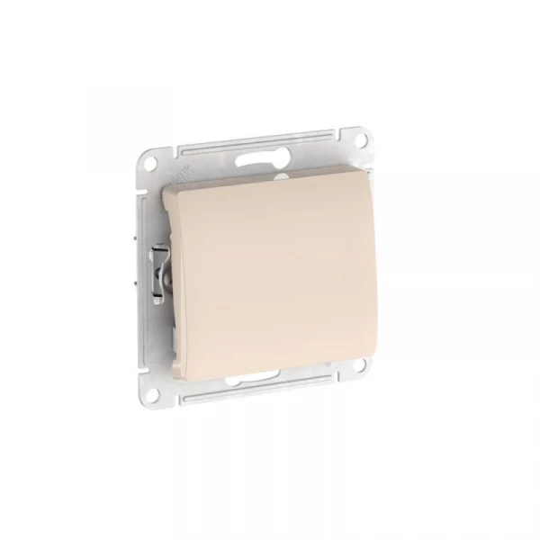 Выключатель 1-кл. Glossa (сх. 1) 10AX быстрозажим. клем. механизм беж. SE GSL000211S ТехноИмпульс