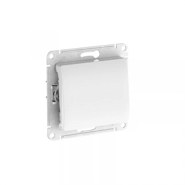 Переключатель 1-кл. Glossa (сх. 6) 10AX быстрозажим. клем. механизм бел. SE GSL000161S ТехноИмпульс