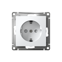 Розетка AtlasDesign 16А с заземл. защ. шторки быстрозажим. клем. механизм бел. SE ATN000145S ТехноИмпульс