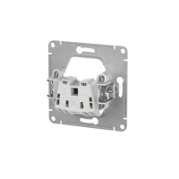 Розетка Glossa 16А без заземл. быстрозажим. клем. механизм беж. SE GSL000241S ТехноИмпульс