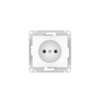 Розетка Glossa 16А без заземл. быстрозажим. клем. механизм бел. SE GSL000141S ТехноИмпульс