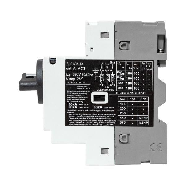 Выключатель автоматический для защиты двигателя GV2P 0.63-1А EKF gv2pm-1.0 ТехноИмпульс