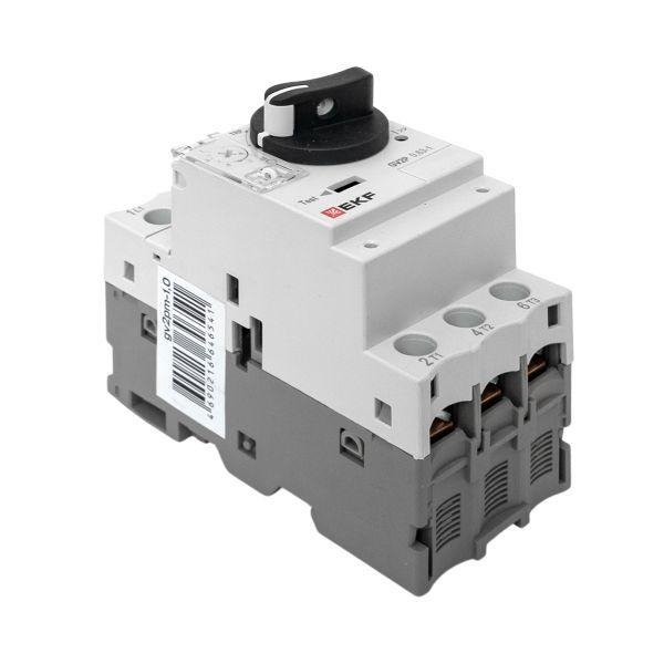 Выключатель автоматический для защиты двигателя GV2P 0.63-1А EKF gv2pm-1.0 ТехноИмпульс