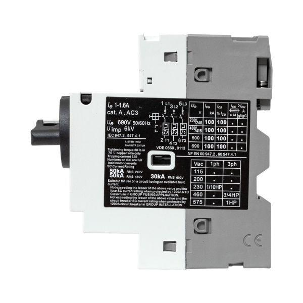 Выключатель автоматический для защиты двигателя GV2P 1-1.6А EKF gv2pm-1.6 ТехноИмпульс