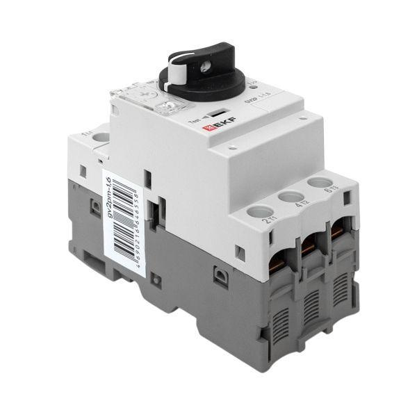 Выключатель автоматический для защиты двигателя GV2P 1-1.6А EKF gv2pm-1.6 ТехноИмпульс