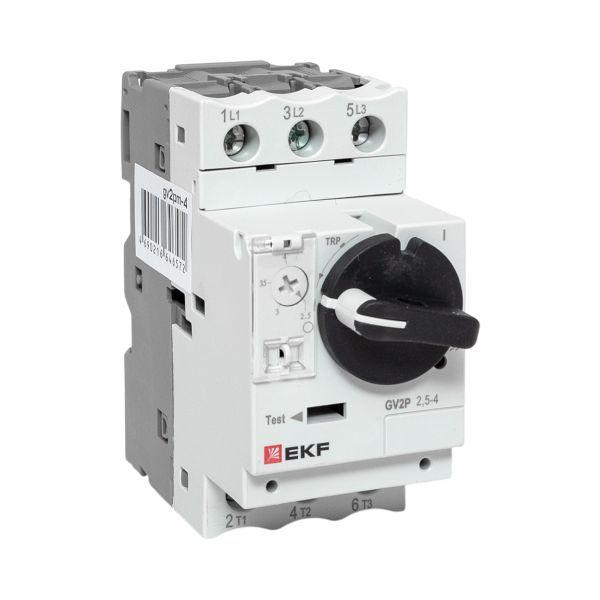 Выключатель автоматический для защиты двигателя GV2P 2.5-4А EKF gv2pm-4 ТехноИмпульс