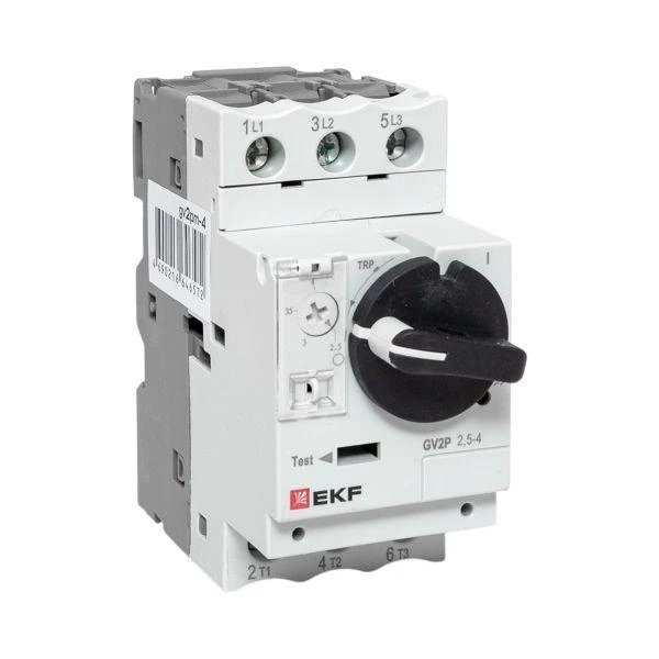 Выключатель автоматический для защиты двигателя GV2P 2.5-4А EKF gv2pm-4 ТехноИмпульс