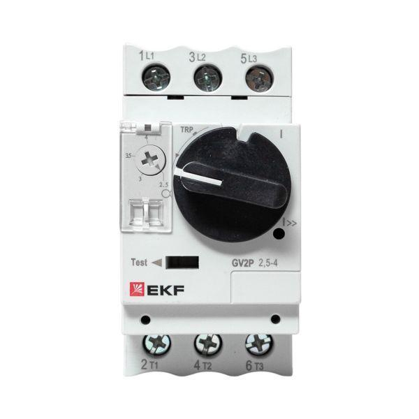 Выключатель автоматический для защиты двигателя GV2P 2.5-4А EKF gv2pm-4 ТехноИмпульс