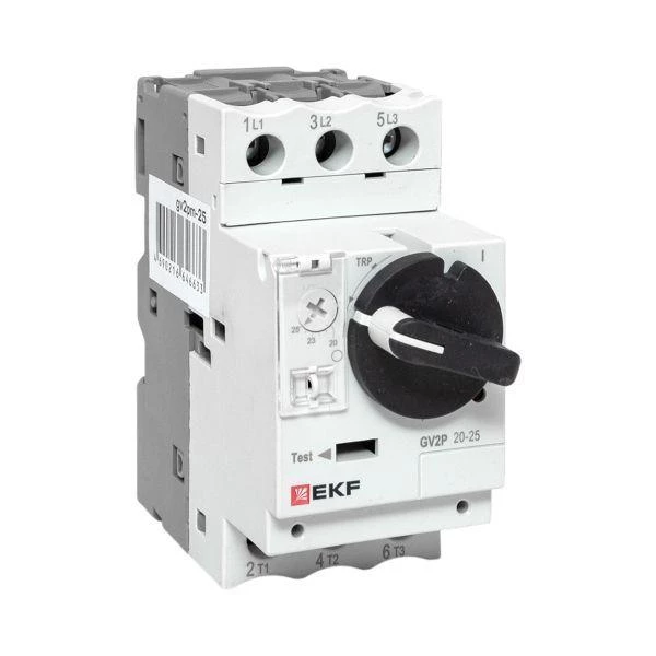 Выключатель автоматический для защиты двигателя GV2P 20-25А EKF gv2pm-25 ТехноИмпульс