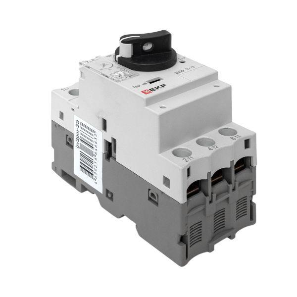 Выключатель автоматический для защиты двигателя GV2P 20-25А EKF gv2pm-25 ТехноИмпульс