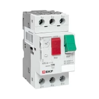 Выключатель автоматический для защиты двигателя АПД-32 1.0-1.6А EKF apd-me-1.6 ТехноИмпульс