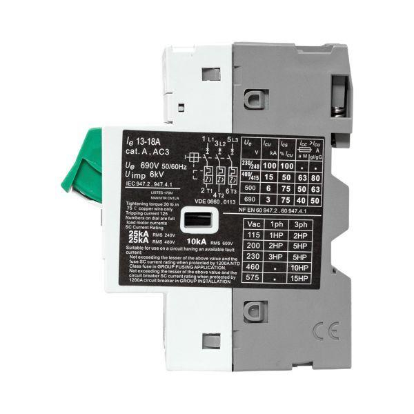 Выключатель автоматический для защиты двигателя АПД-32 13-18А EKF apd-me-18 ТехноИмпульс