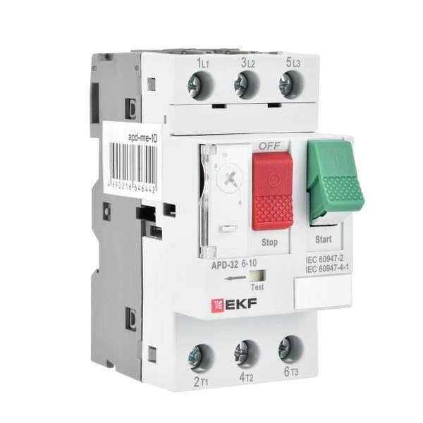 Выключатель автоматический для защиты двигателя АПД-32 17-23А EKF apd-me-23 ТехноИмпульс