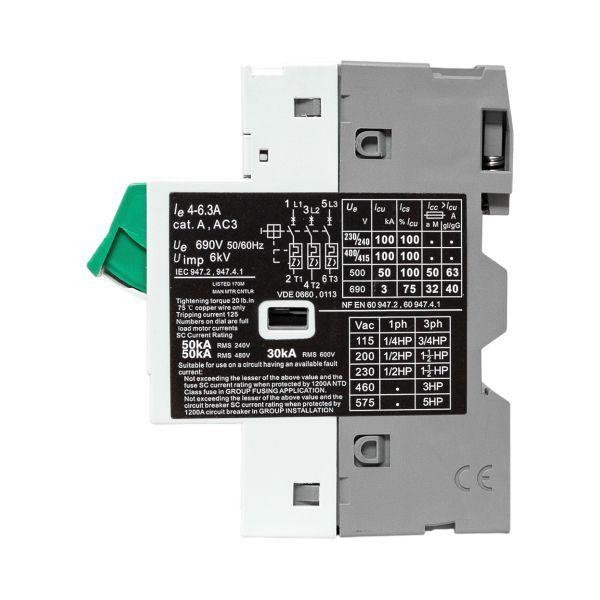 Выключатель автоматический для защиты двигателя АПД-32 4-6.3А EKF apd-me-6.3 ТехноИмпульс