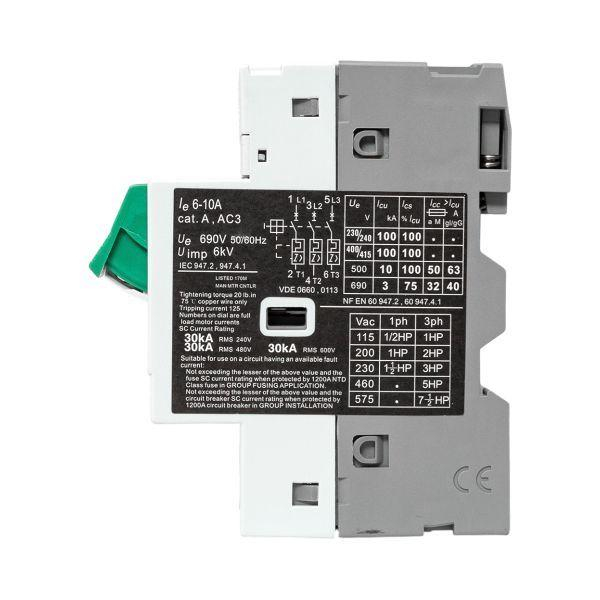 Выключатель автоматический для защиты двигателя АПД-32 6-10А EKF apd-me-10 ТехноИмпульс