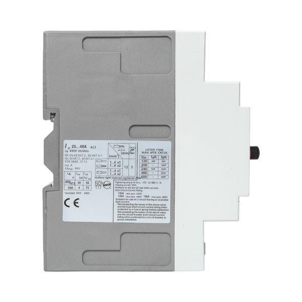 Выключатель автоматический для защиты двигателя АПД-80 25-40А EKF apd80-me-40 ТехноИмпульс