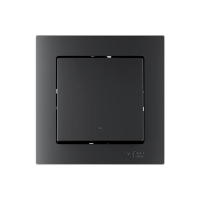 Выключатель 1-кл. AtlasDesign Smart 10А (сх. 1) L+N с подсветкой Zigbee механизм карбон SE ATN001013Z ТехноИмпульс