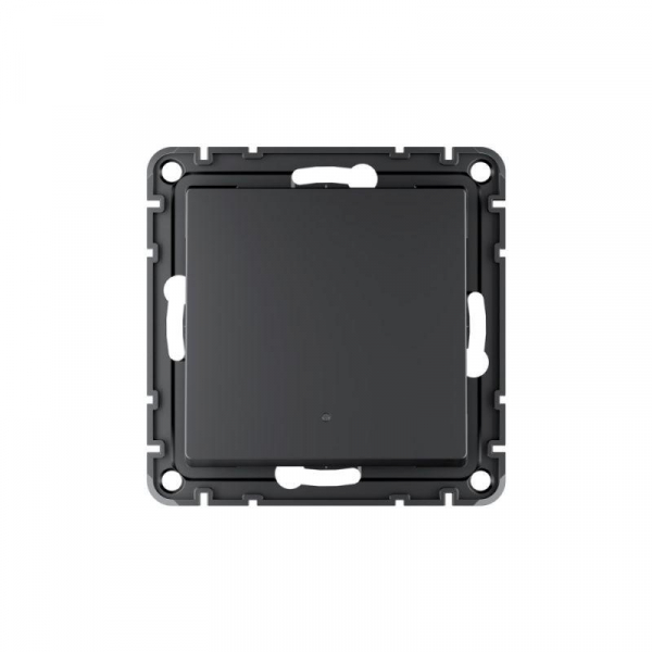 Выключатель 1-кл. AtlasDesign Smart 10А (сх. 1) L+N с подсветкой Zigbee механизм карбон SE ATN001013Z ТехноИмпульс