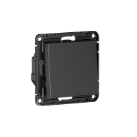 Выключатель 1-кл. AtlasDesign Smart 10А (сх. 1) L+N с подсветкой Zigbee механизм карбон SE ATN001013Z ТехноИмпульс