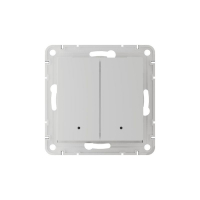 Выключатель 2-кл. AtlasDesign Smart 10А (сх. 5) L+N с подсветкой Zigbee механизм бел. SE ATN000153Z ТехноИмпульс