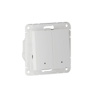 Выключатель 2-кл. AtlasDesign Smart 10А (сх. 5) L+N с подсветкой Zigbee механизм бел. SE ATN000153Z ТехноИмпульс