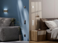 Выключатель 2-кл. AtlasDesign Smart 10А (сх. 5) L+N с подсветкой Zigbee механизм карбон SE ATN001053Z ТехноИмпульс