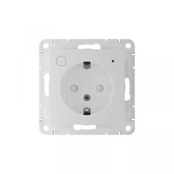 Розетка AtlasDesign Smart 16А L+N с заземл. защ. шторки Zigbee механизм бел. SE ATN000145Z ТехноИмпульс