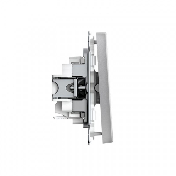 Выключатель 1-кл. ArtGallery 10AX быстрозажим. клем. механизм алюм. SE GAL000311S ТехноИмпульс