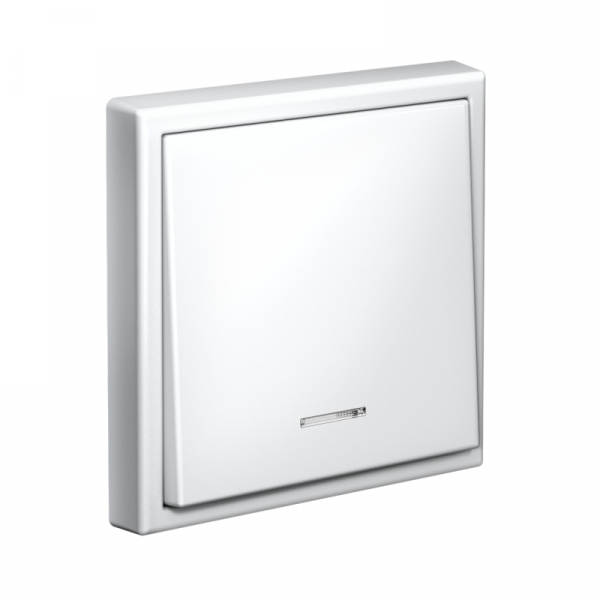 Выключатель 1-кл. ArtGallery 10AX с подсветкой быстрозажим. клем. механизм бел. SE GAL000113S ТехноИмпульс