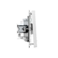 Выключатель 1-кл. ArtGallery 10AX с подсветкой быстрозажим. клем. механизм бел. SE GAL000113S ТехноИмпульс