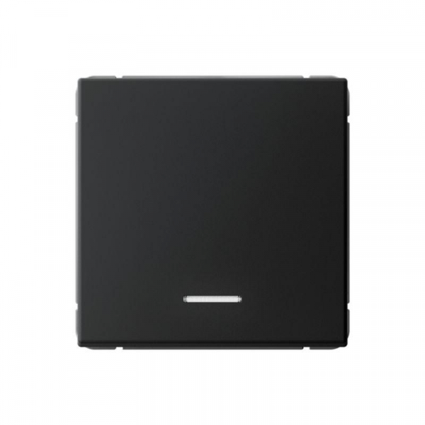 Выключатель 1-кл. ArtGallery 10AX с подсветкой быстрозажим. клем. механизм карбон SE GAL001013S ТехноИмпульс