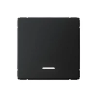 Выключатель 1-кл. ArtGallery 10AX с подсветкой быстрозажим. клем. механизм карбон SE GAL001013S ТехноИмпульс