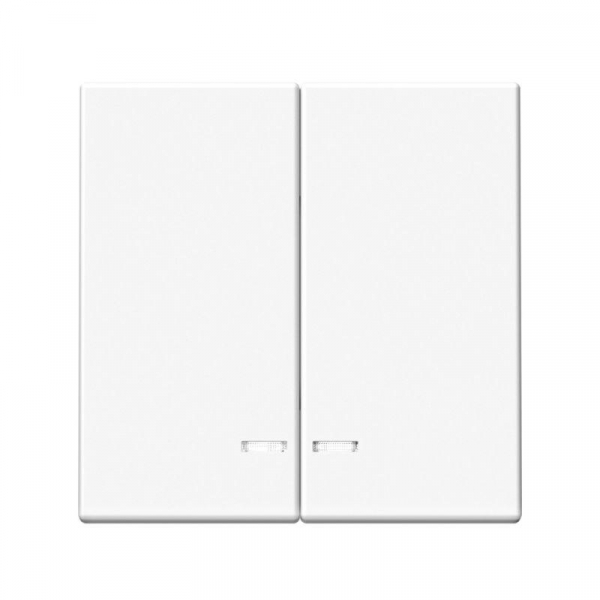 Выключатель 2-кл. ArtGallery (сх. 5а) 10AX с подсветкой быстрозажим. клем. механизм бел. SE GAL000153S ТехноИмпульс