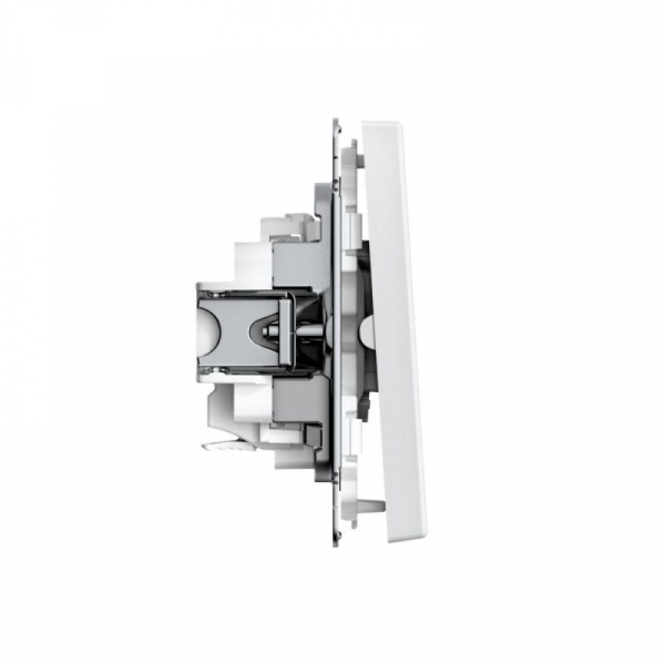 Выключатель 2-кл. ArtGallery 10AX быстрозажим. клем. механизм бел. SE GAL000151S ТехноИмпульс